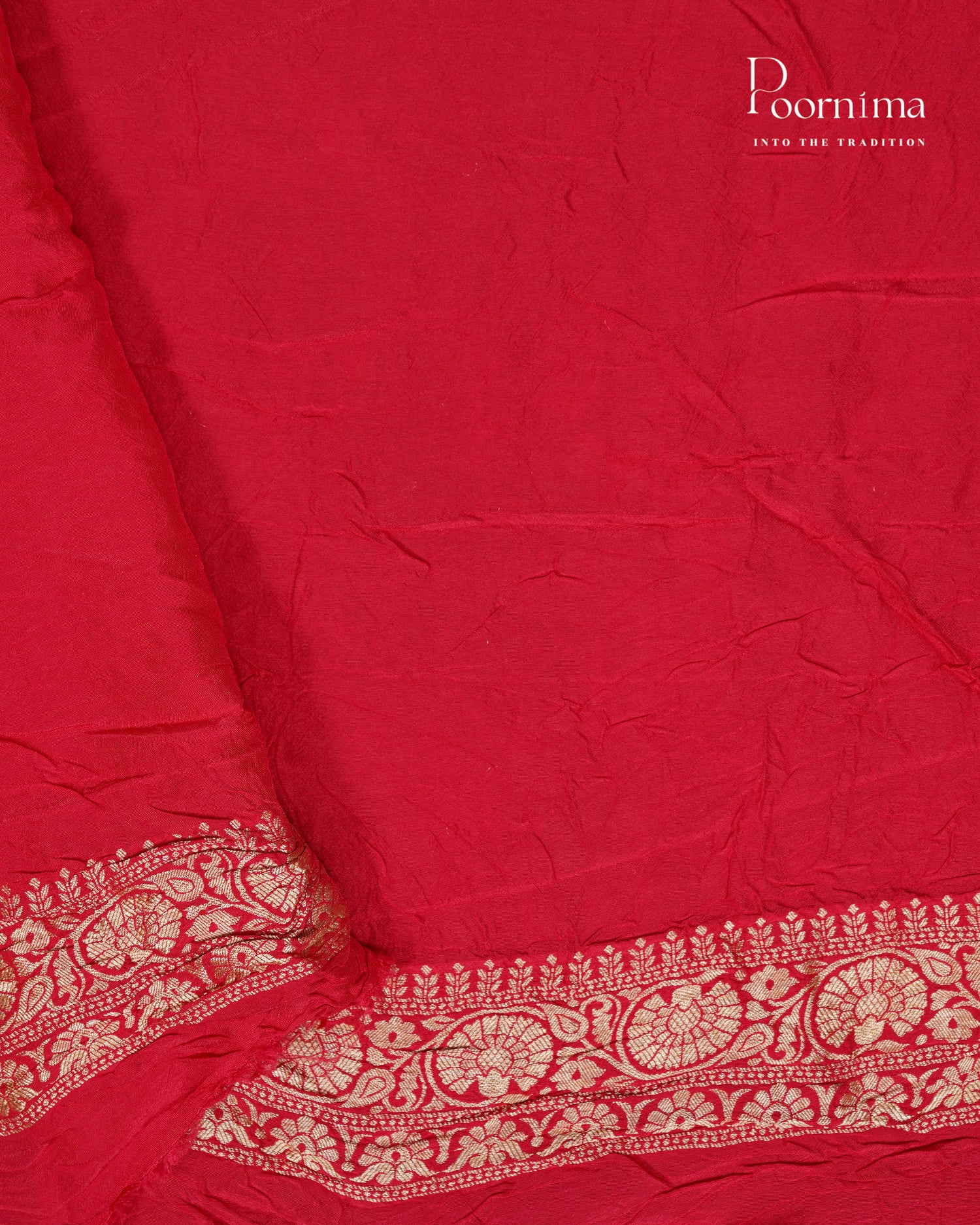 Tussar Georgette Sraee Pink combination with zari woven all over