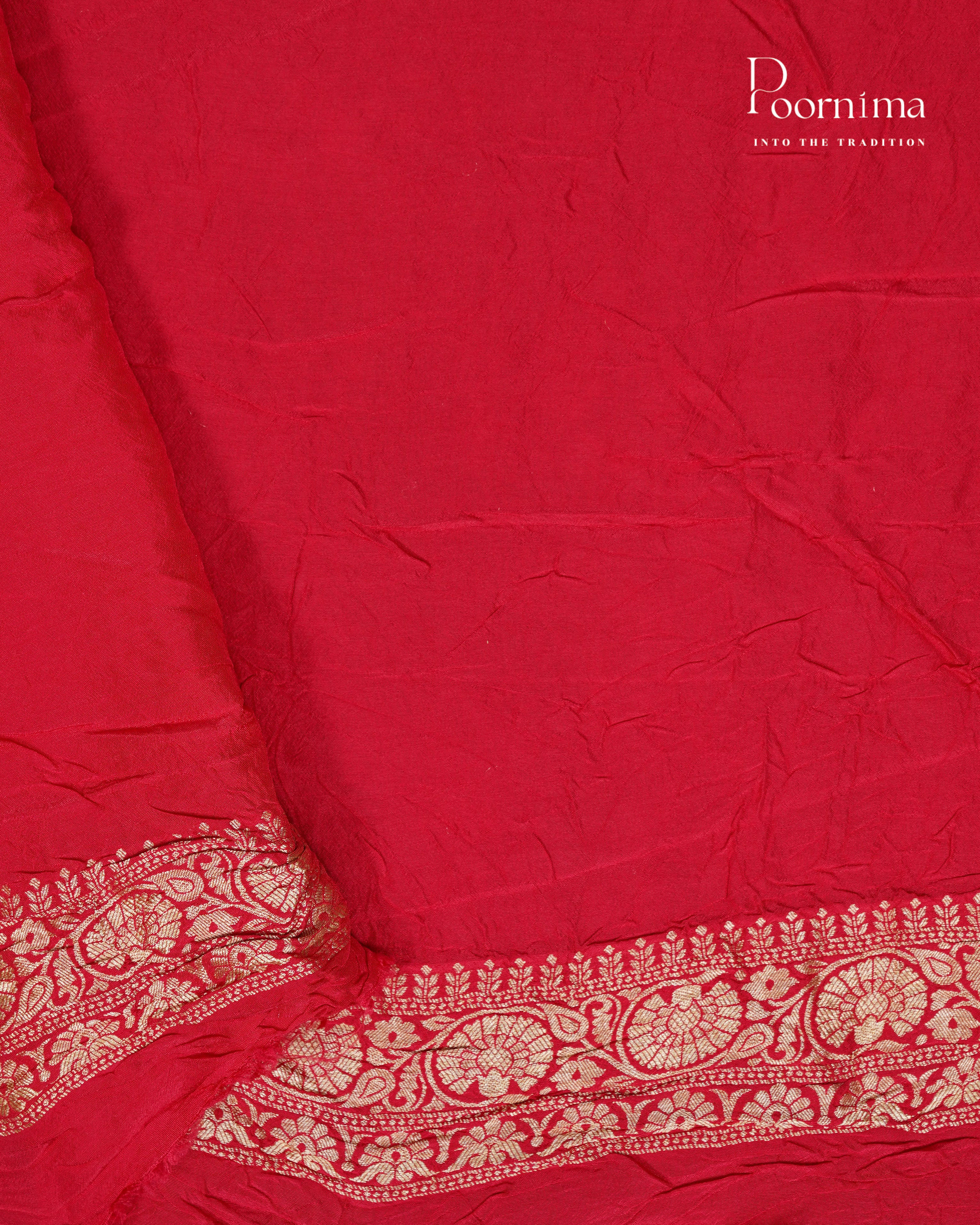 Tussar Georgette Sraee Pink combination with zari woven all over
