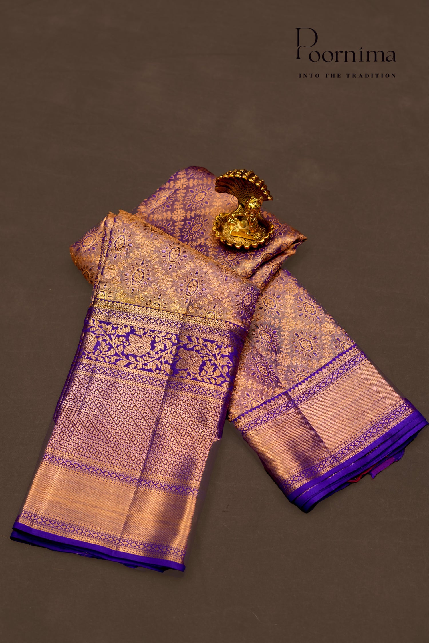 VINTAGE KANJEEVARAM- BLUE