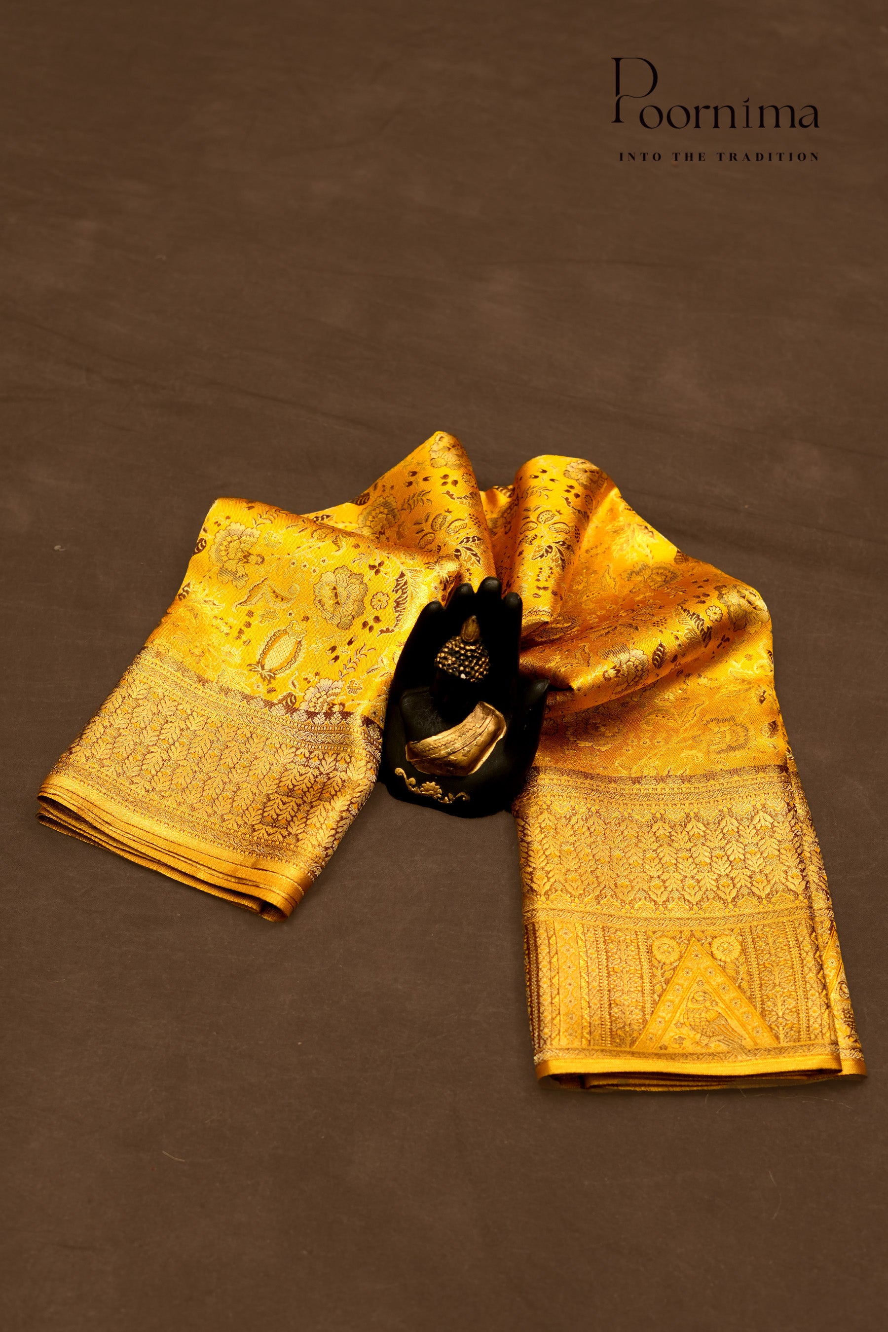 VINTAGE KANJEEVARAM- YELLOW