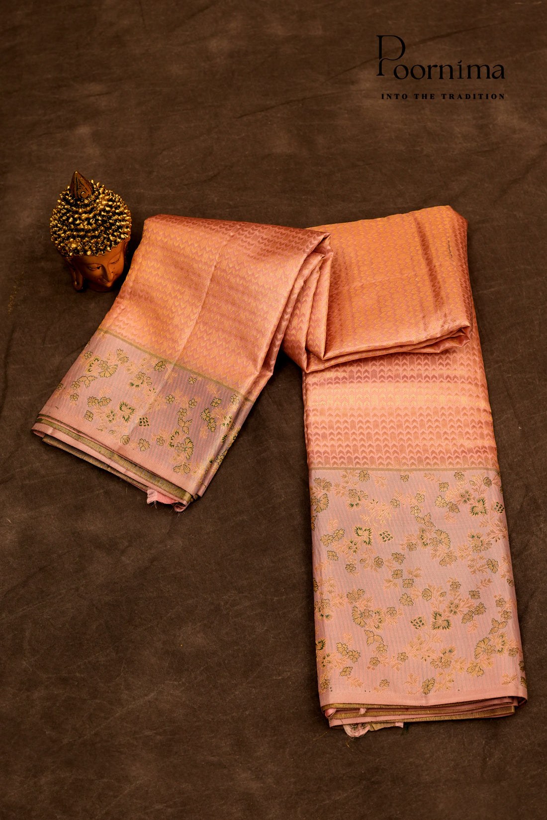 VINTAGE KANJEEVARAM-PEACH