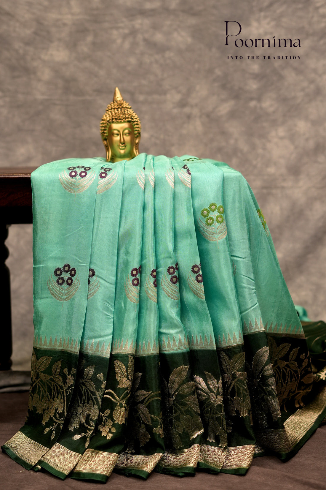 BENARASI PATTU- MINT