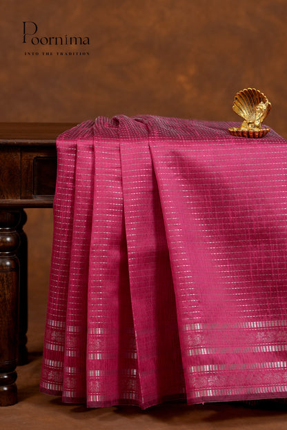 DUPIYANA FANCY SAREE- PINK