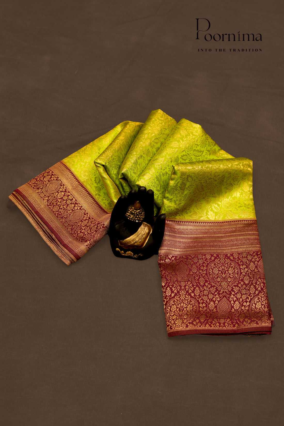 VINTAGE KANJEEVARAM- NEON