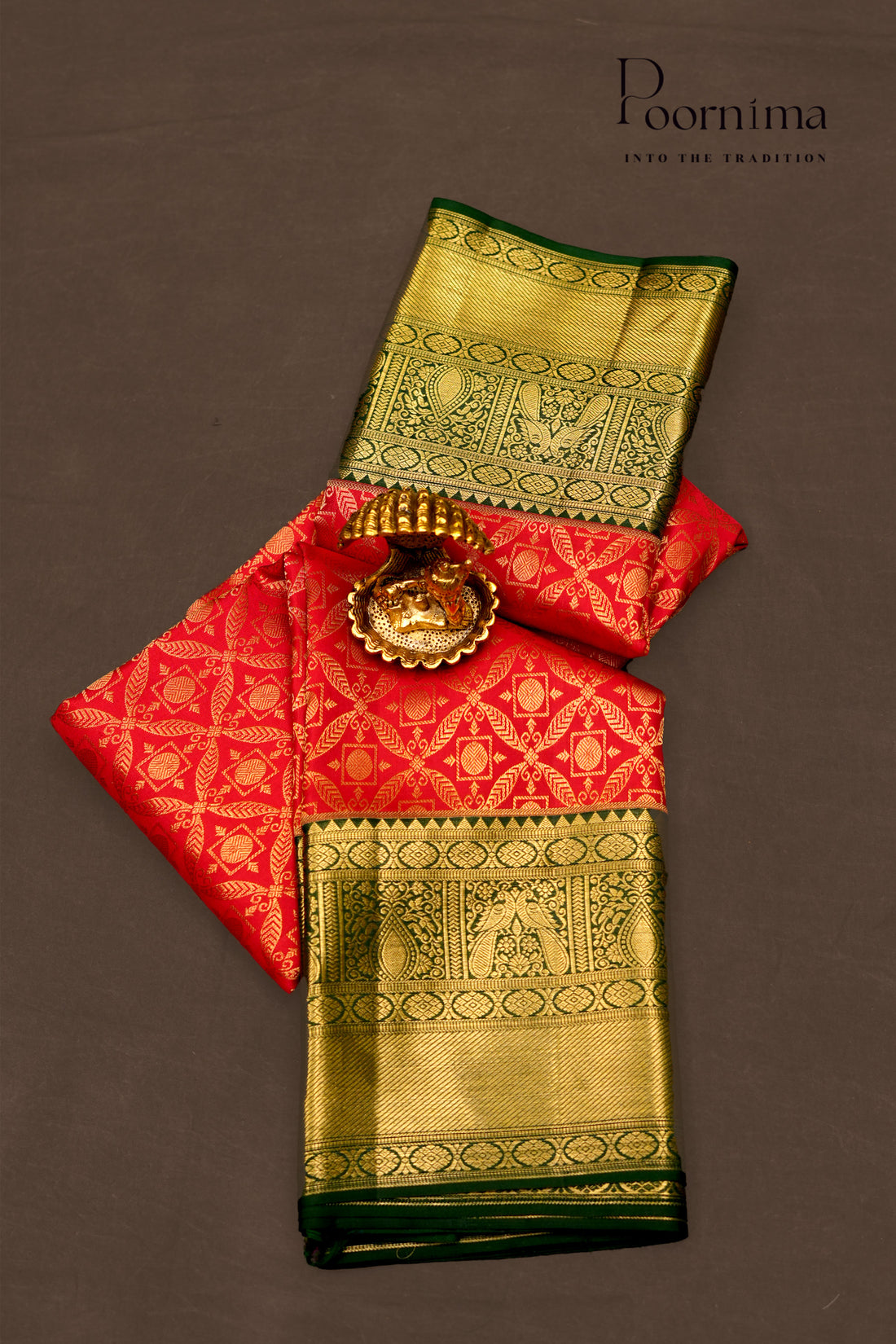 VINTAGE KANJEEVARAM- RED