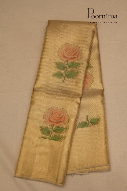 VINTAGE KANJEEVARAM- GOLD