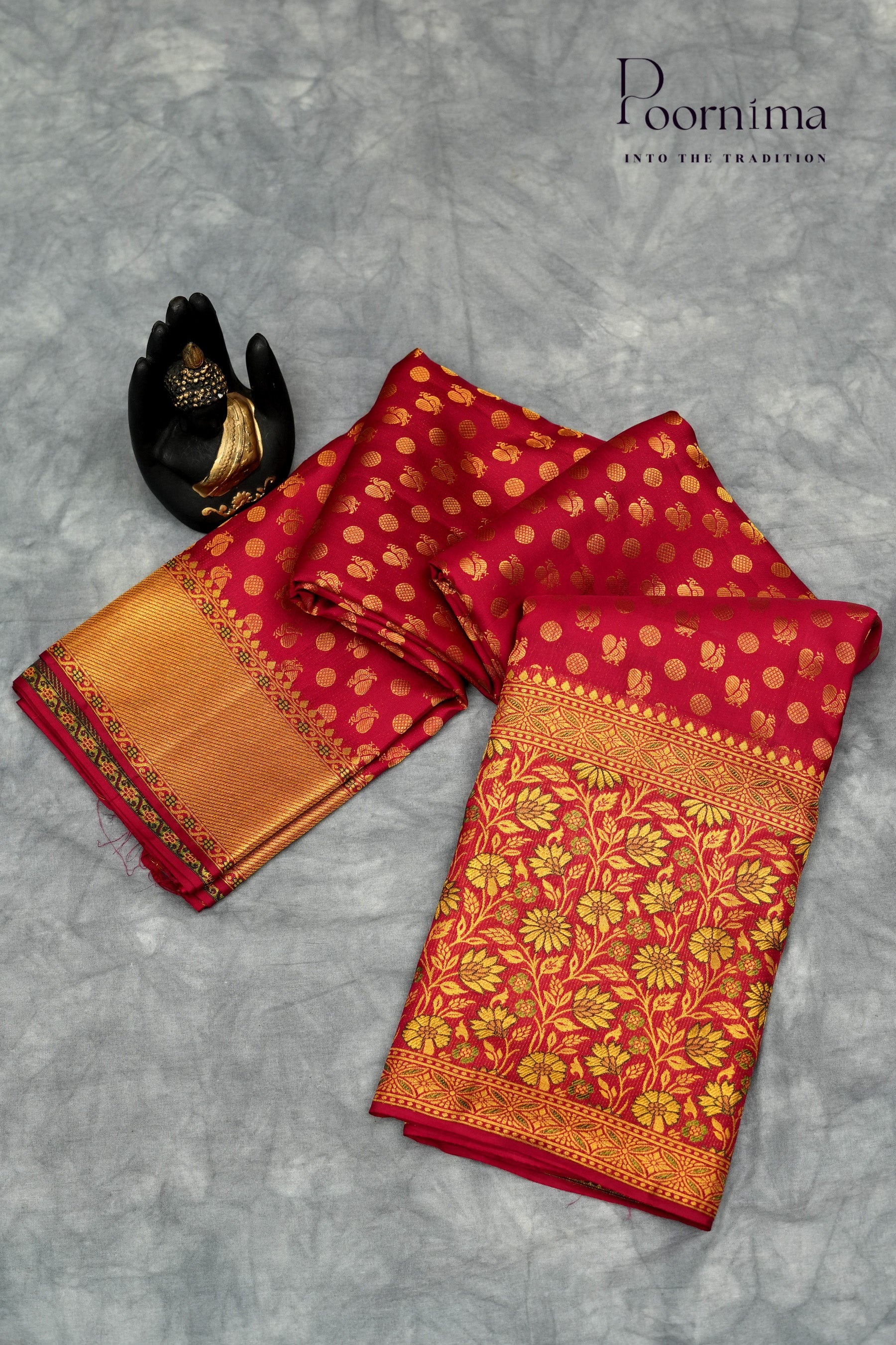 VINTAGE KANJEEVARAM-RED