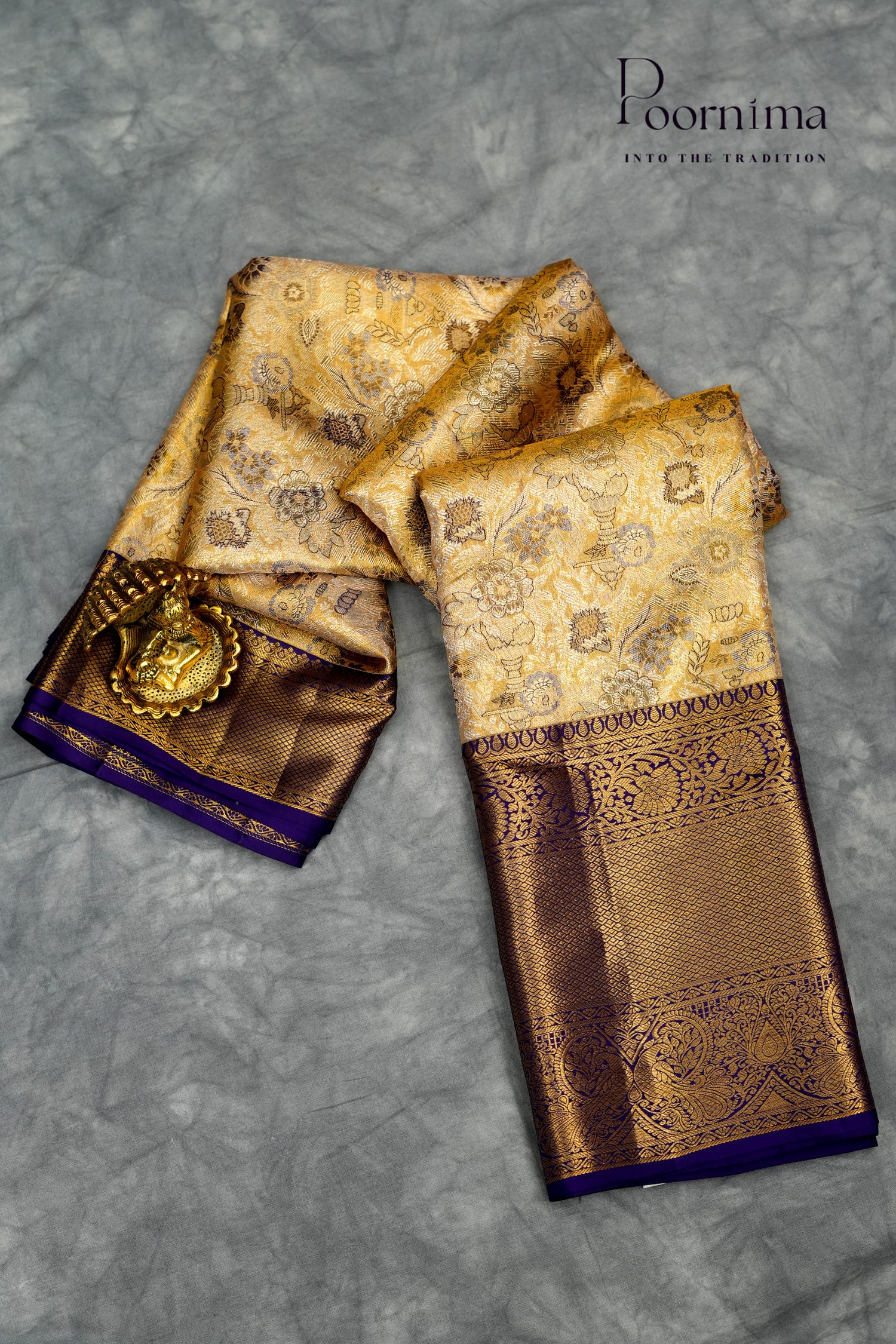 VINTAGE KANJEEVARAM-GOLD