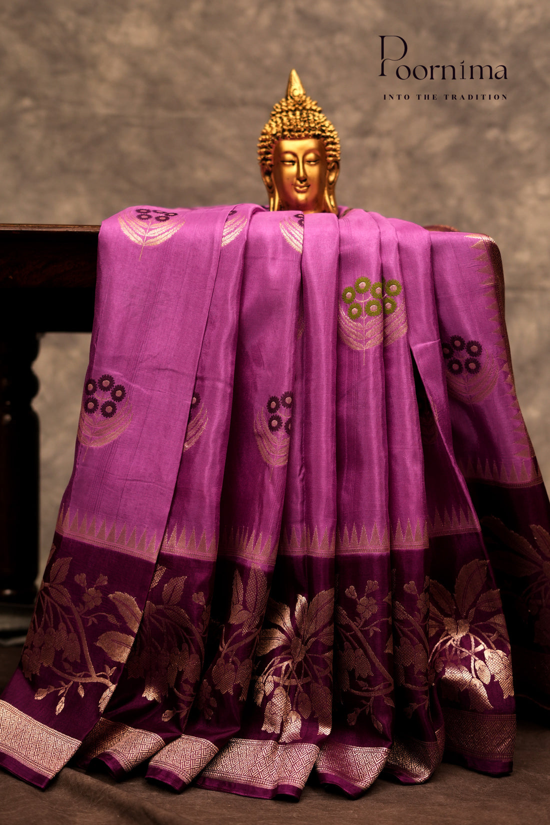 BENARASI PATTU- ROSE PINK