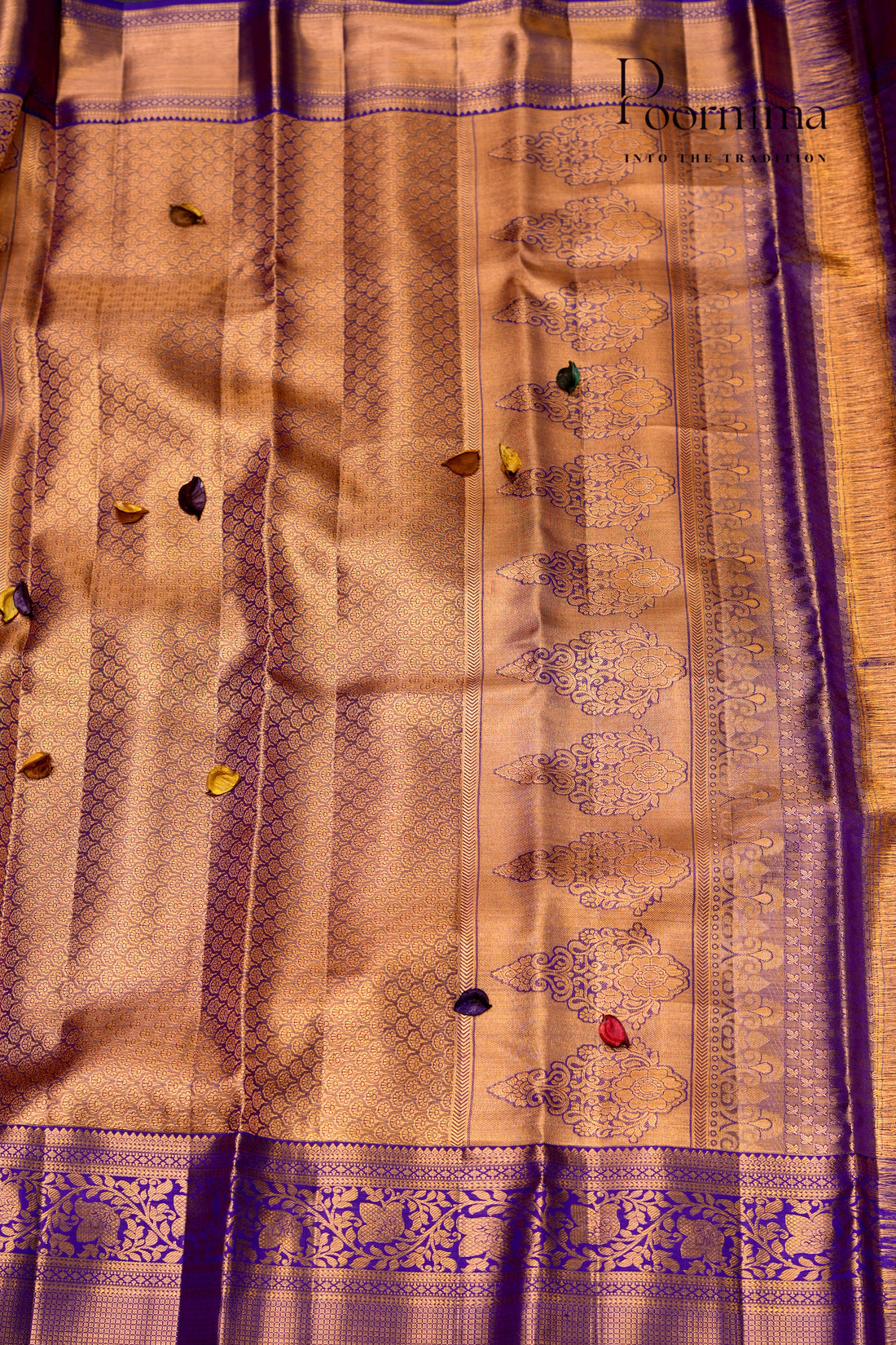 VINTAGE KANJEEVARAM- BLUE