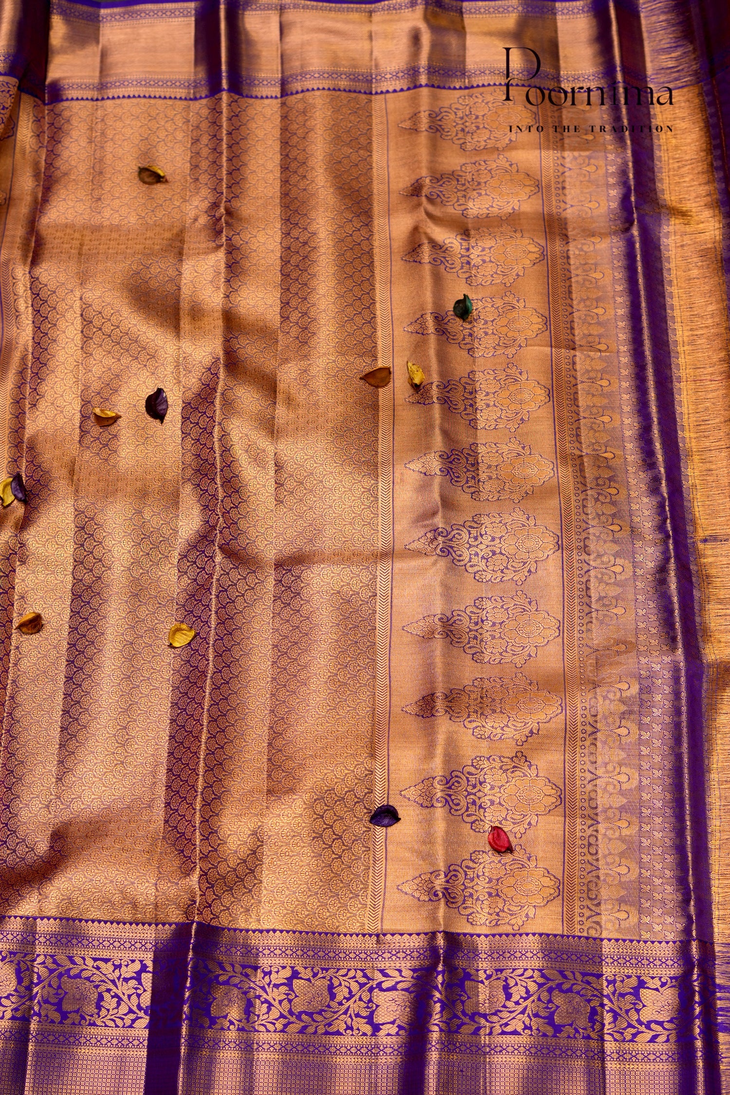 VINTAGE KANJEEVARAM- BLUE