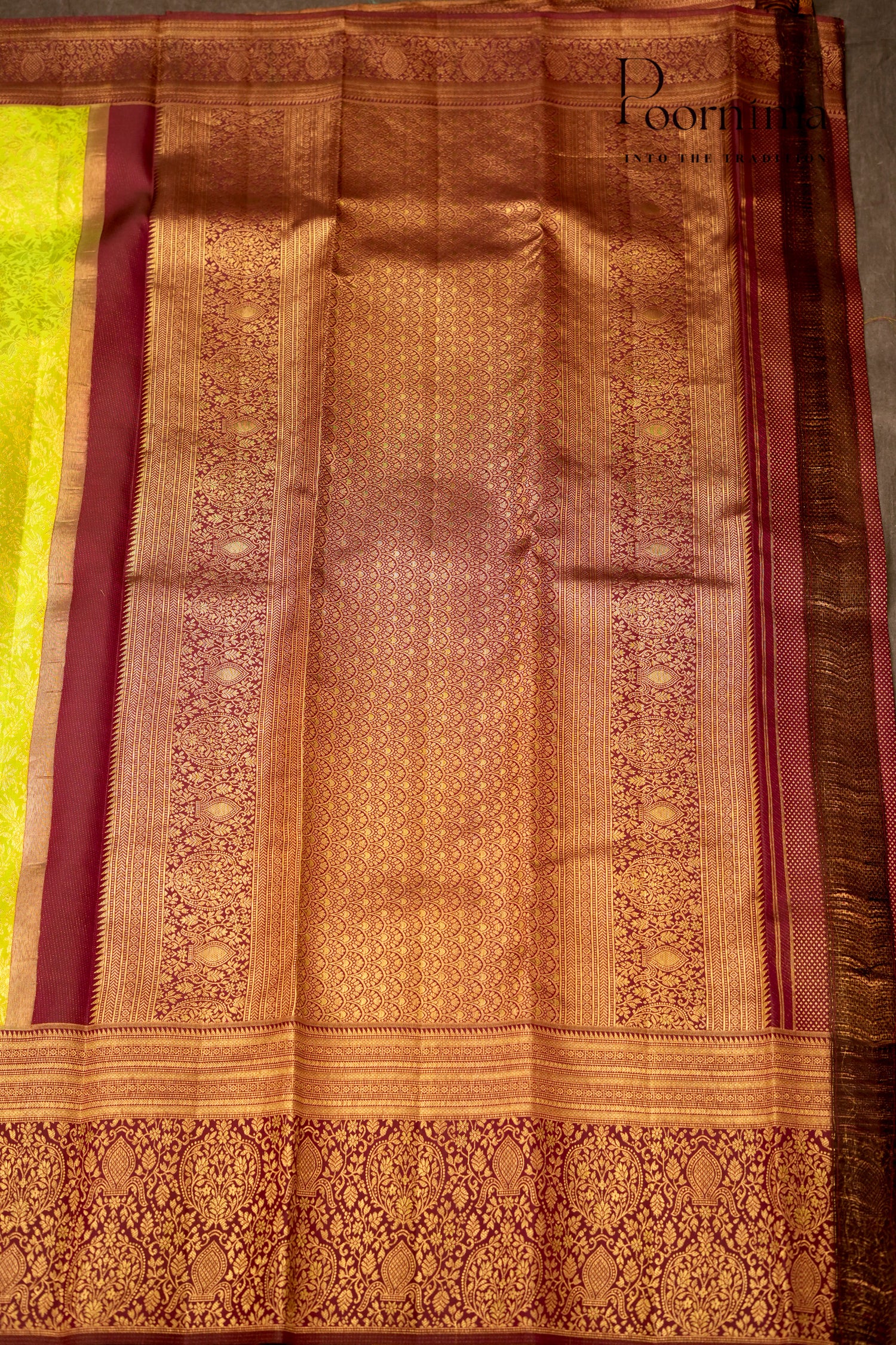 VINTAGE KANJEEVARAM- NEON