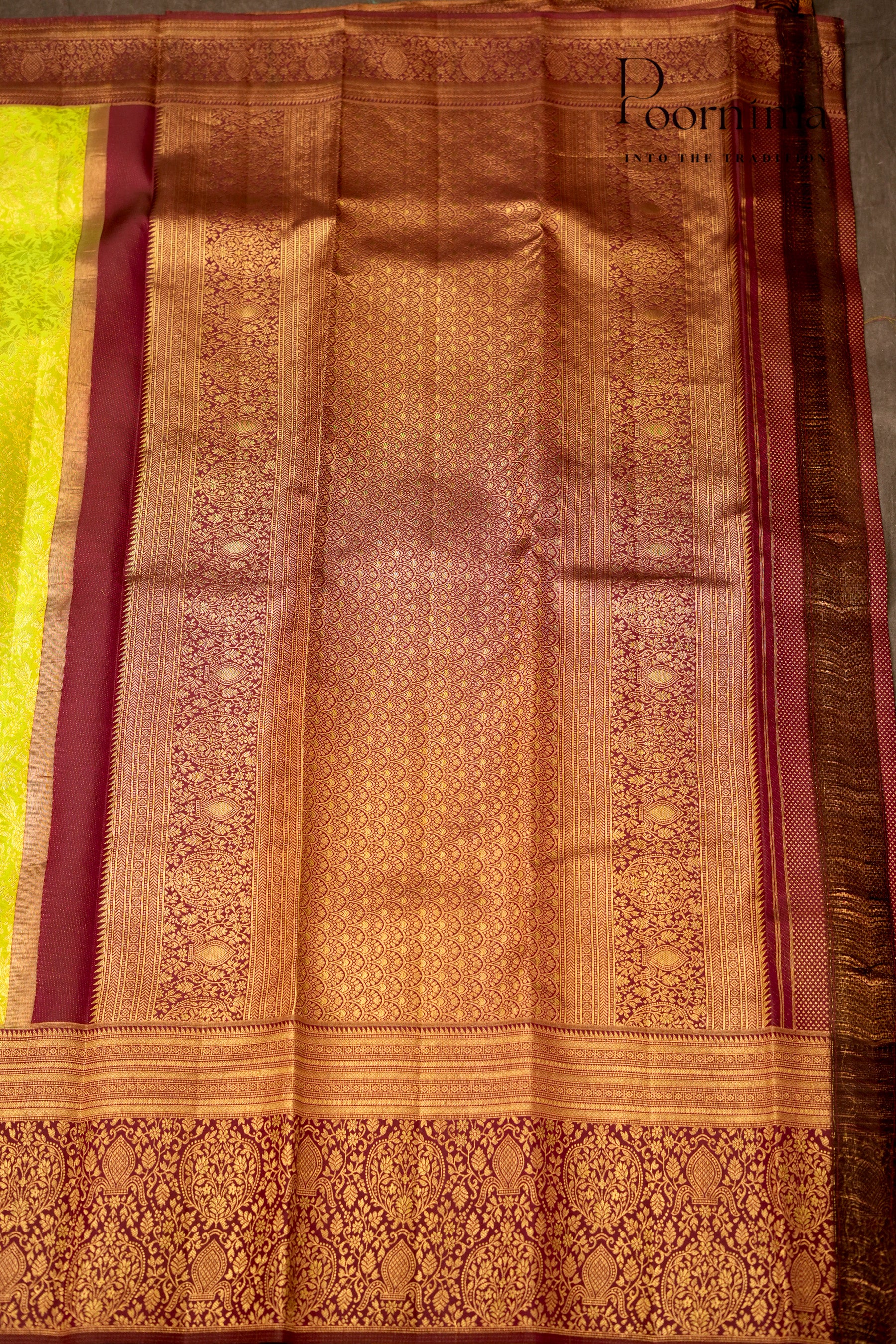 VINTAGE KANJEEVARAM- NEON