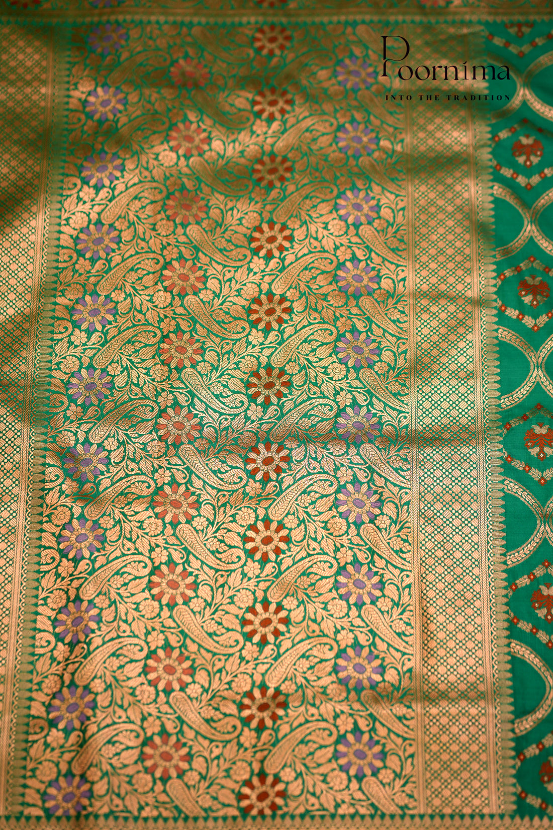 BENARASI PATTU- MINT
