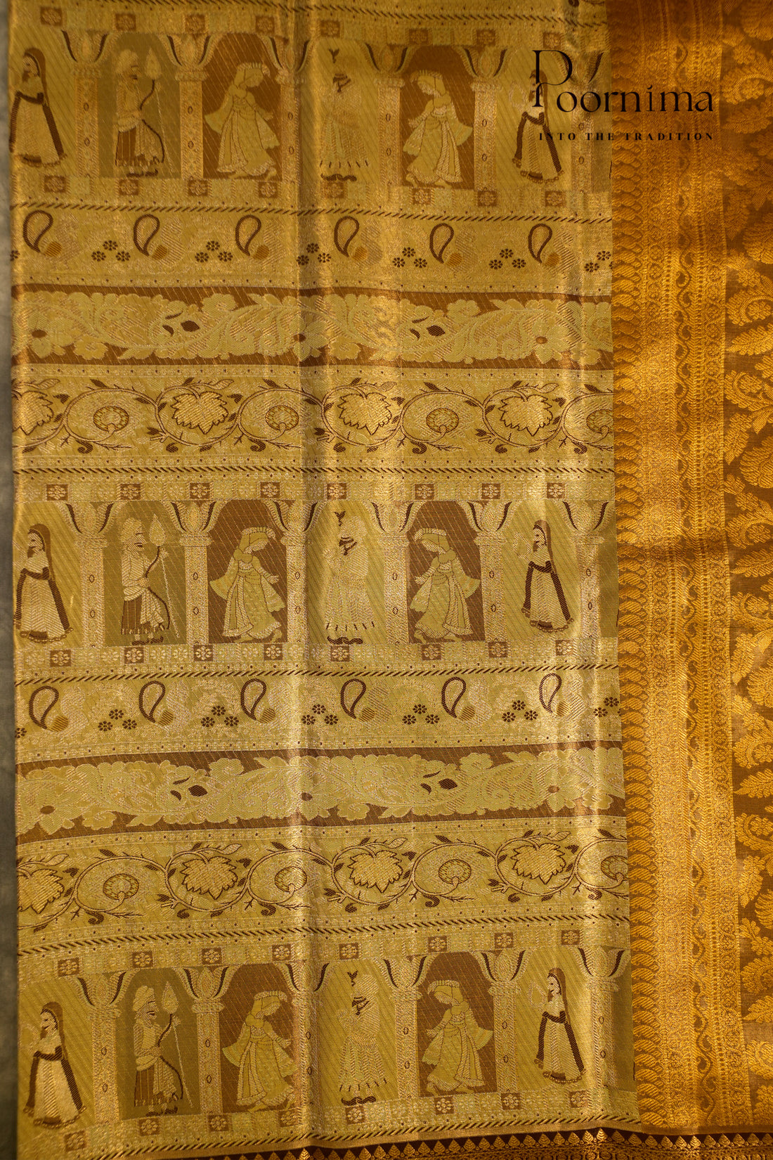 VINTAGE KANJEEVARAM- GOLD