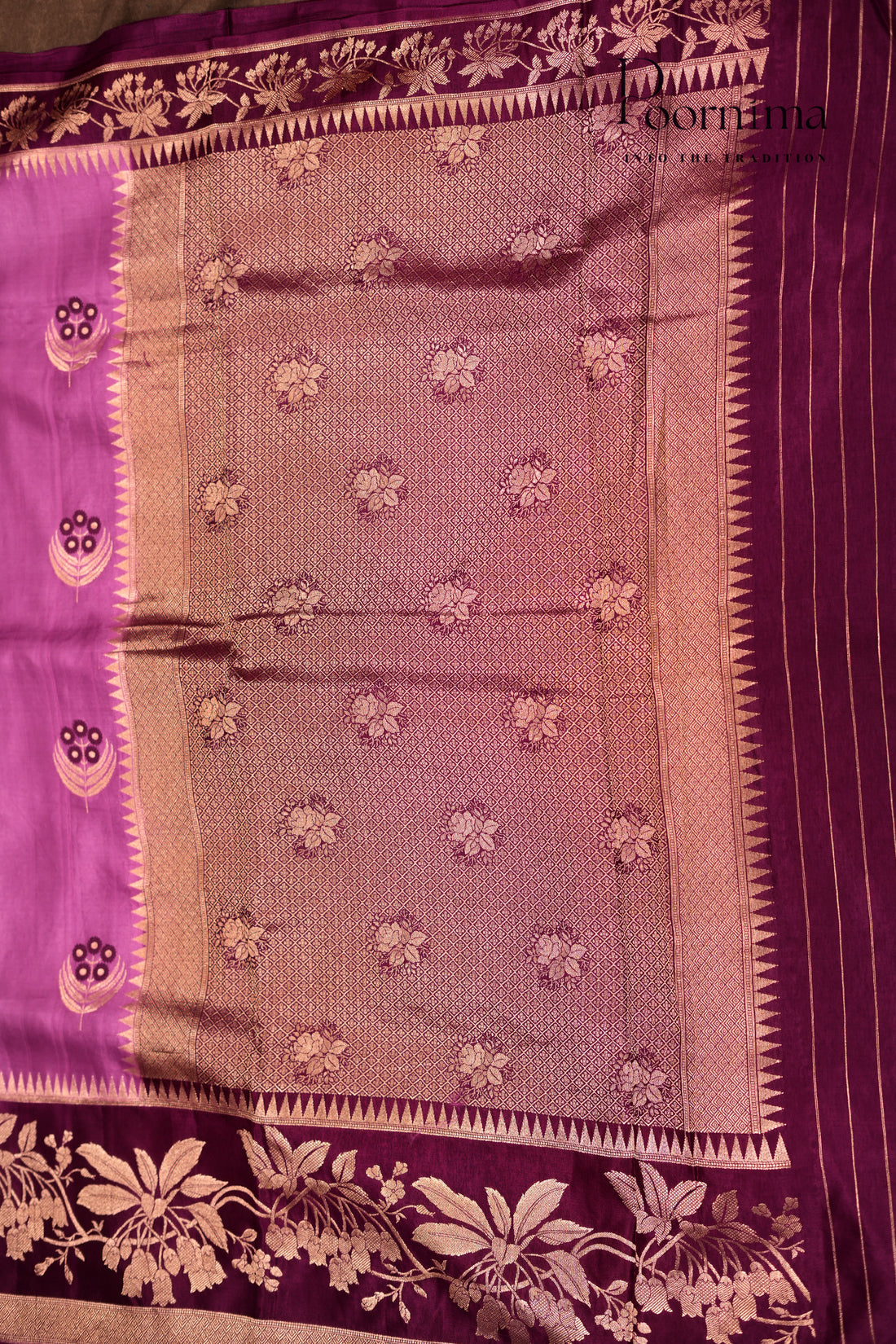 BENARASI PATTU- ROSE PINK