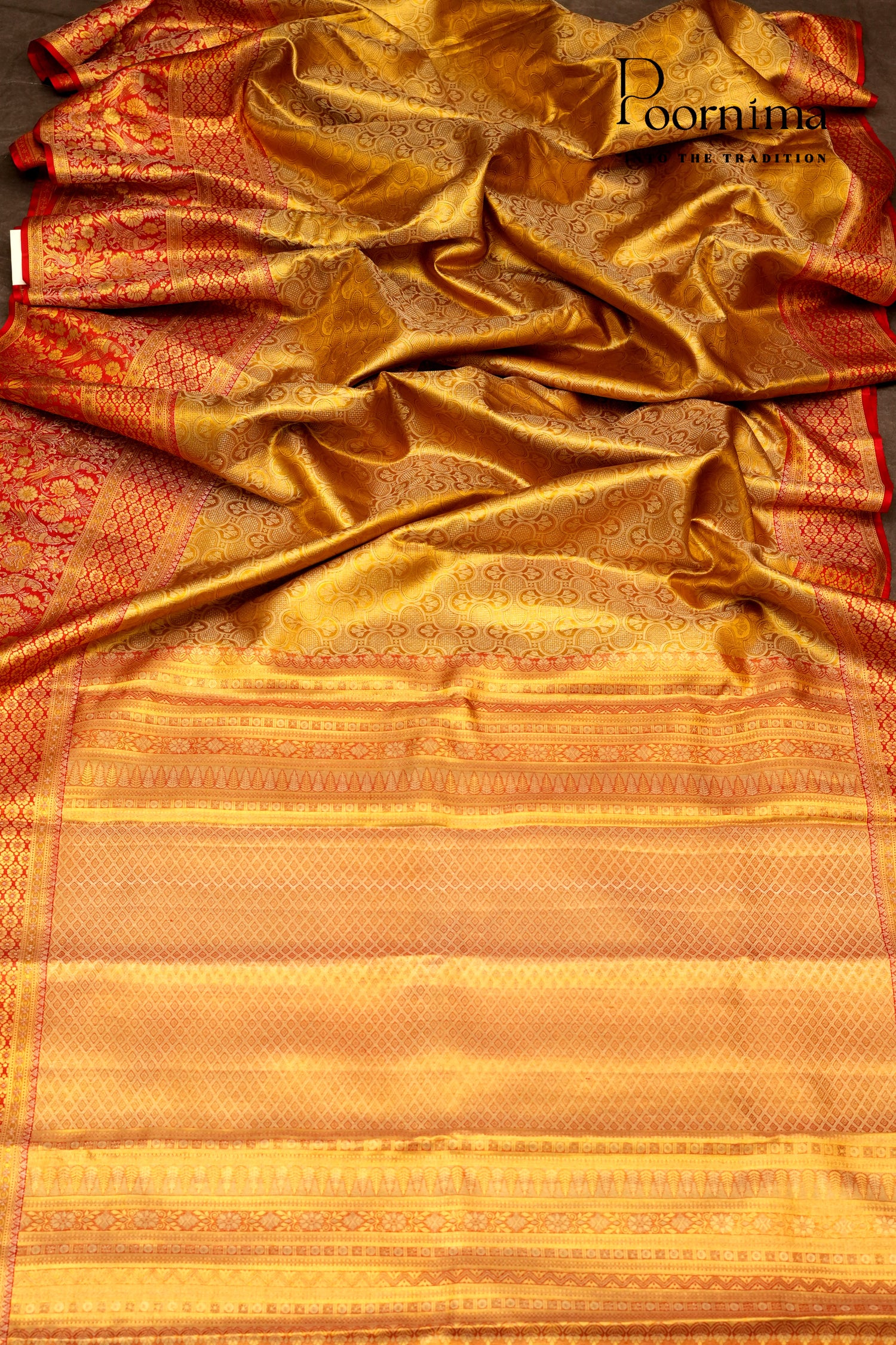 VINTAGE KANJEEVARAM-HAEVEST GOLD