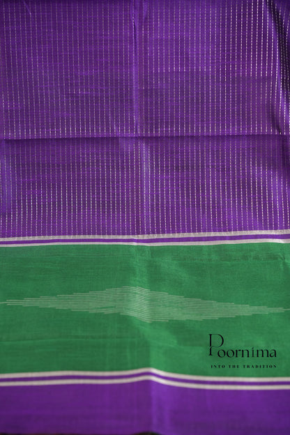 DUPIYANA FANCY SAREE- BRINJAL