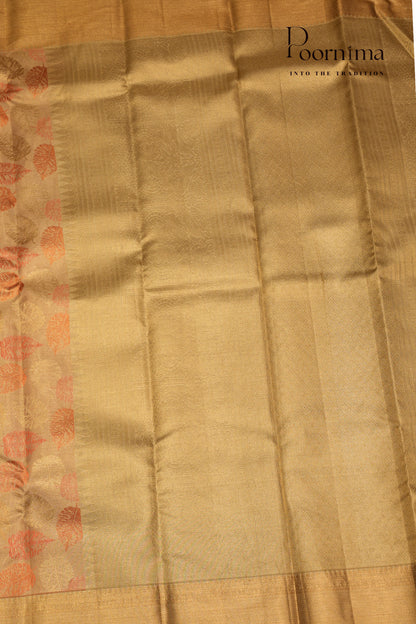 VINTAGE KANJEEVARAM- CREAM