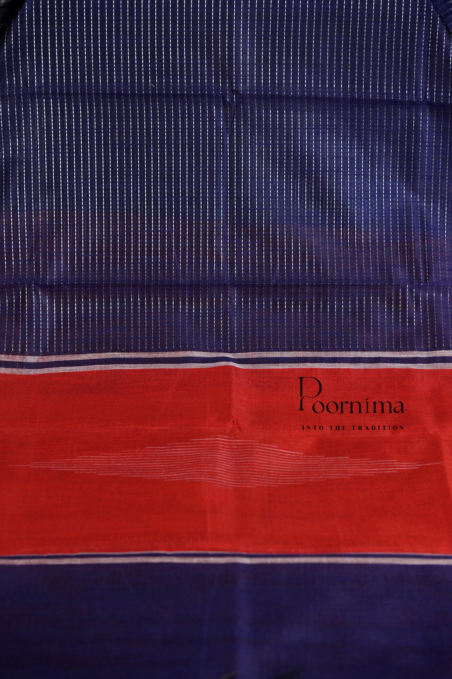 DUPIYANA FANCY SAREE- NAVY BLUE