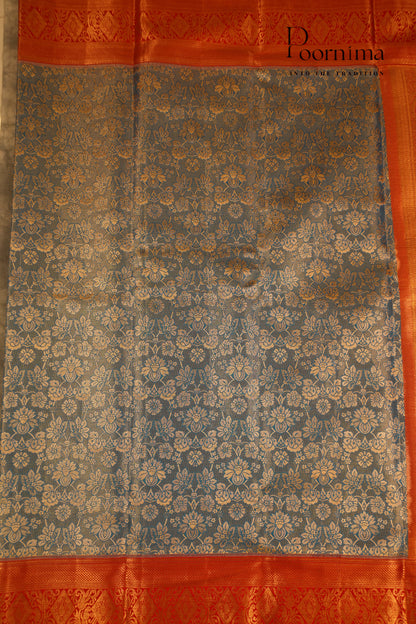 VINTAGE KANJEEVARAM- BABY BLUE