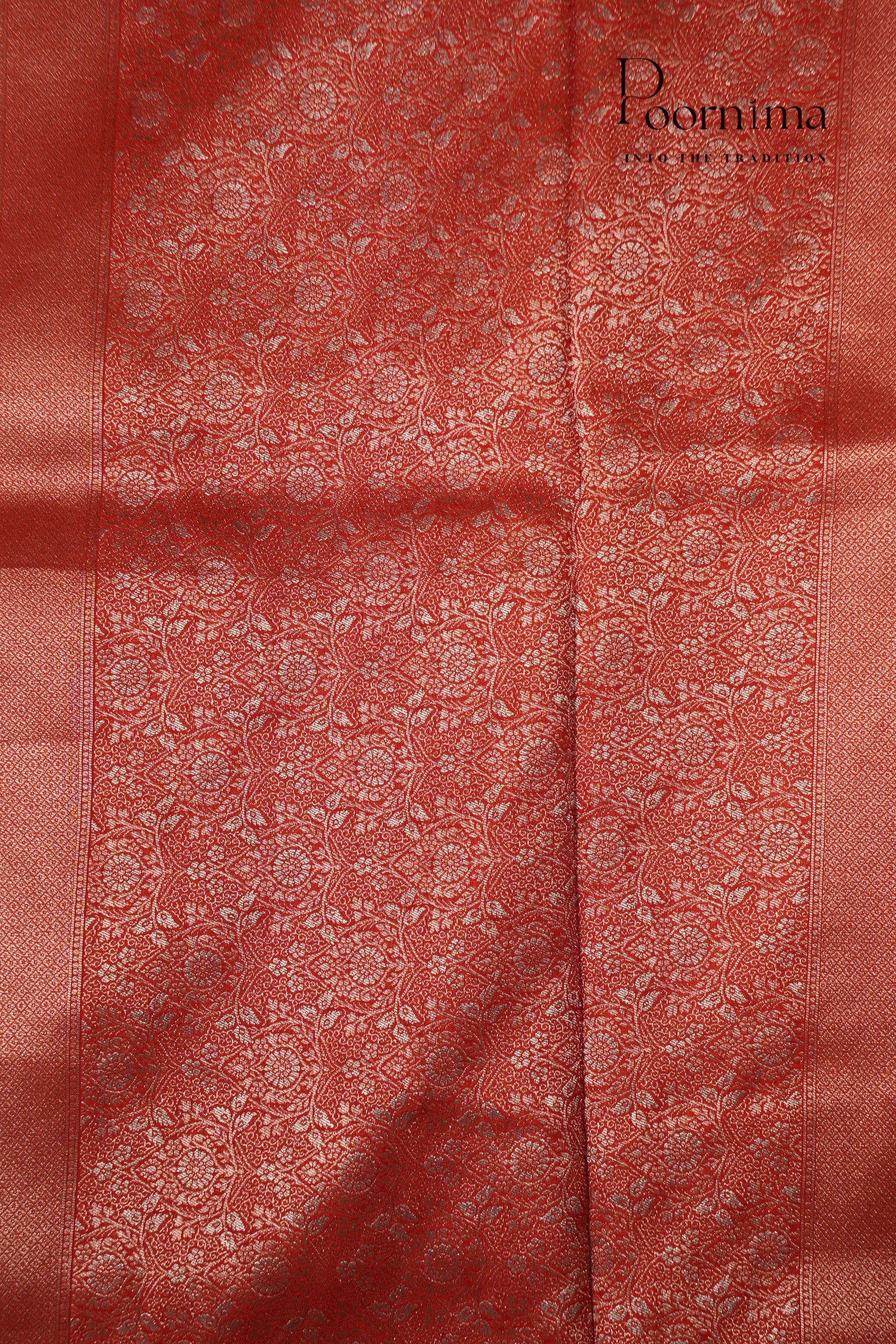 BENARASI PATTU SAREE-ORANGE