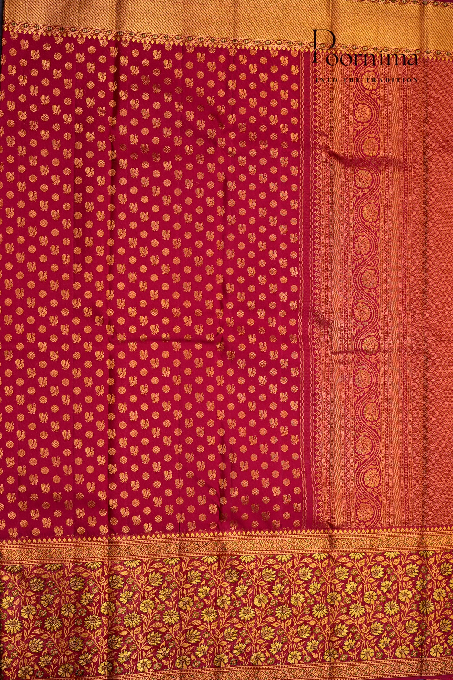 VINTAGE KANJEEVARAM-RED
