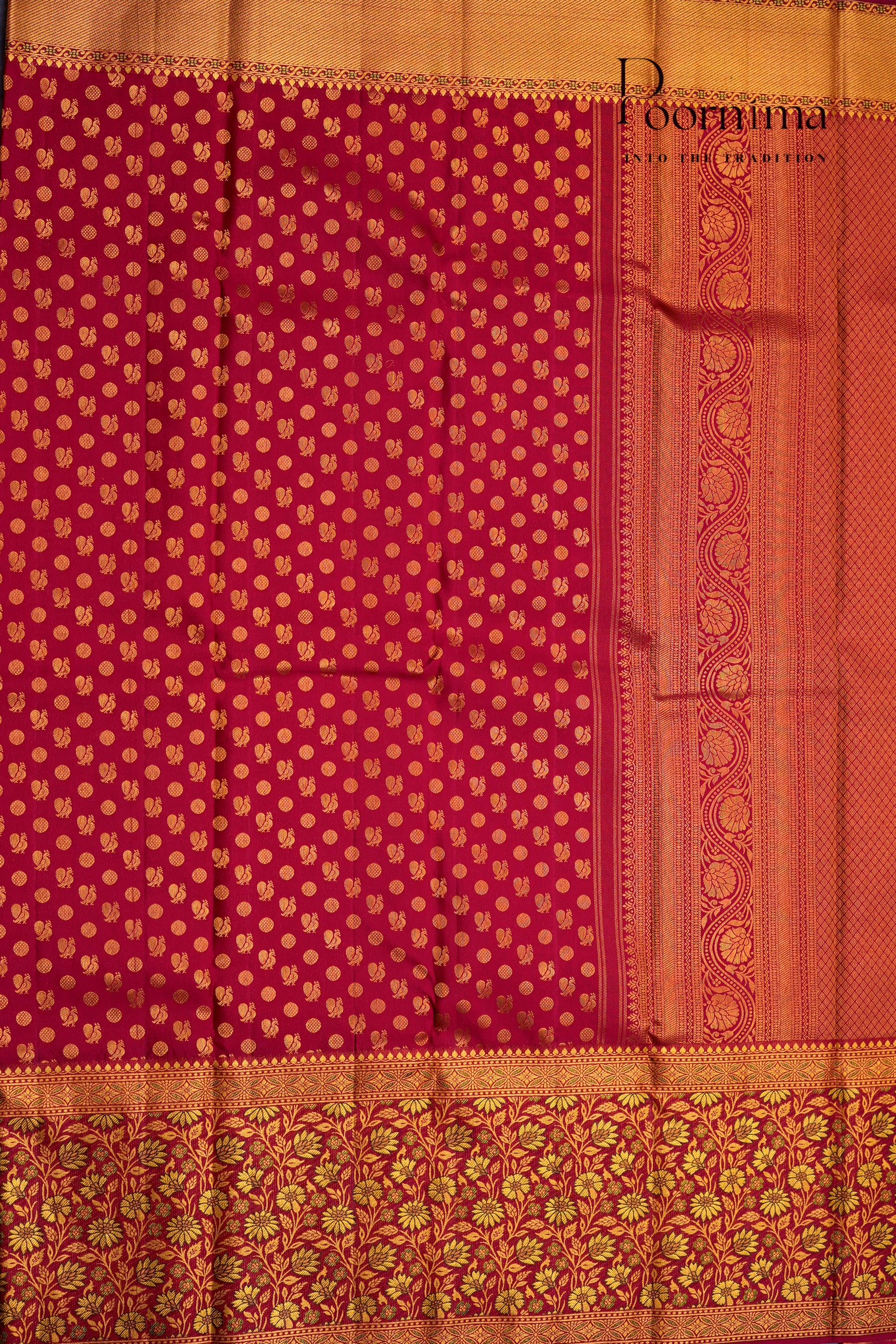 VINTAGE KANJEEVARAM-RED