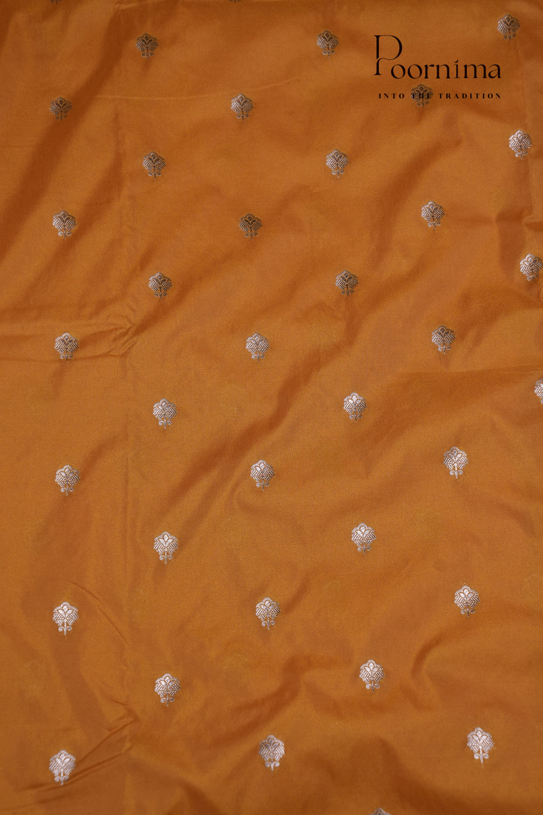 KATHAN PATTU SAREE-OCHRE
