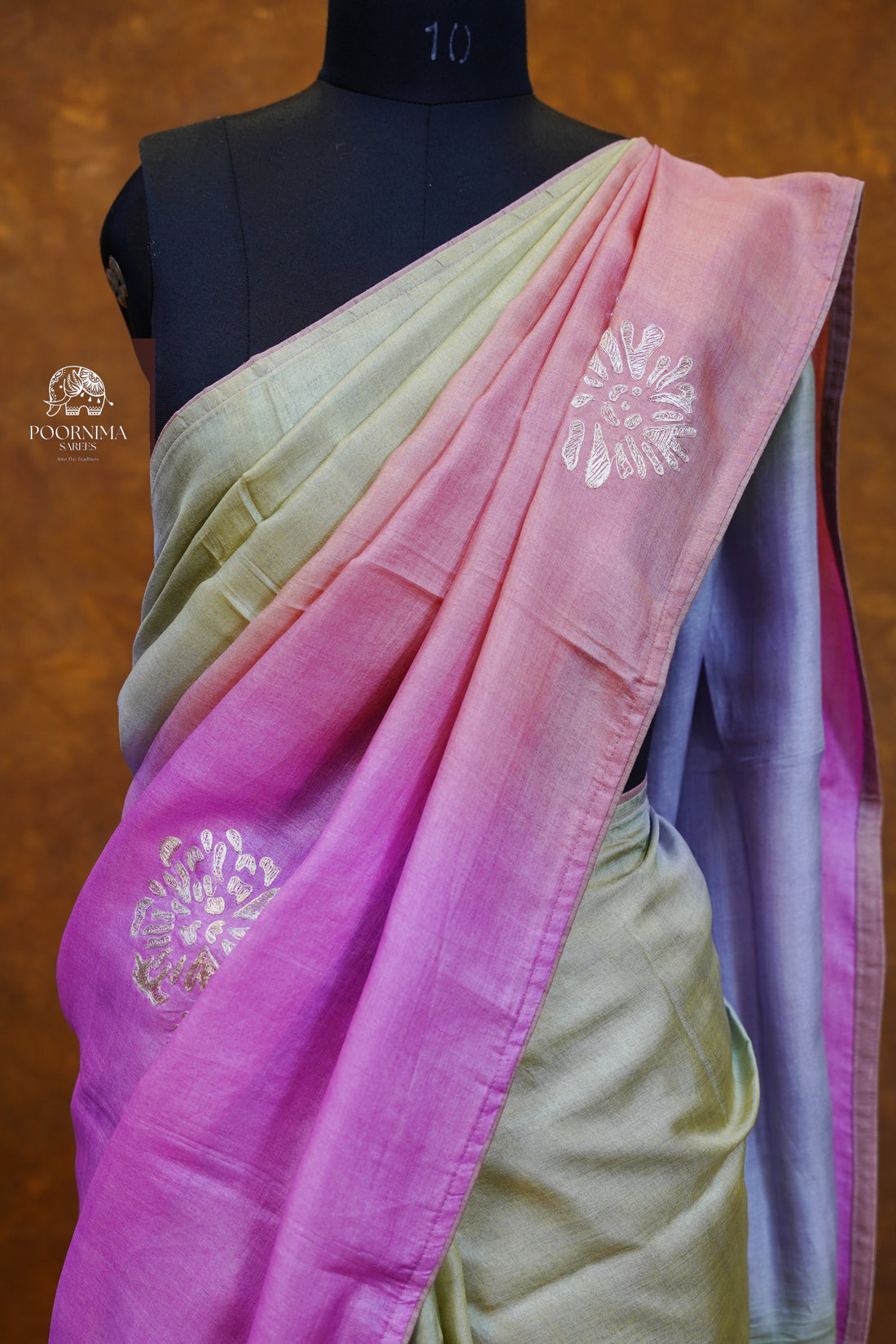 PURE TUSSAR SAREE