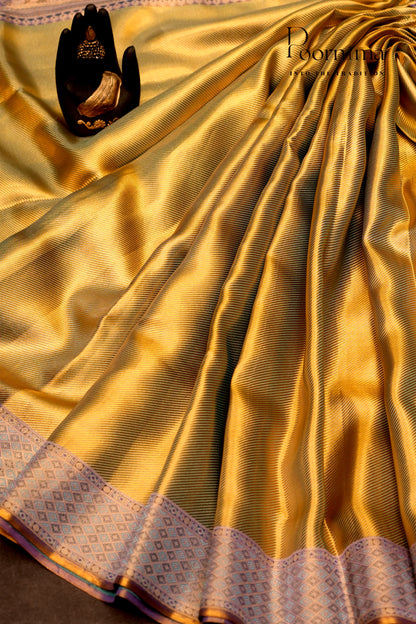 VINTAGE KANJEEVARAM- OLIVE