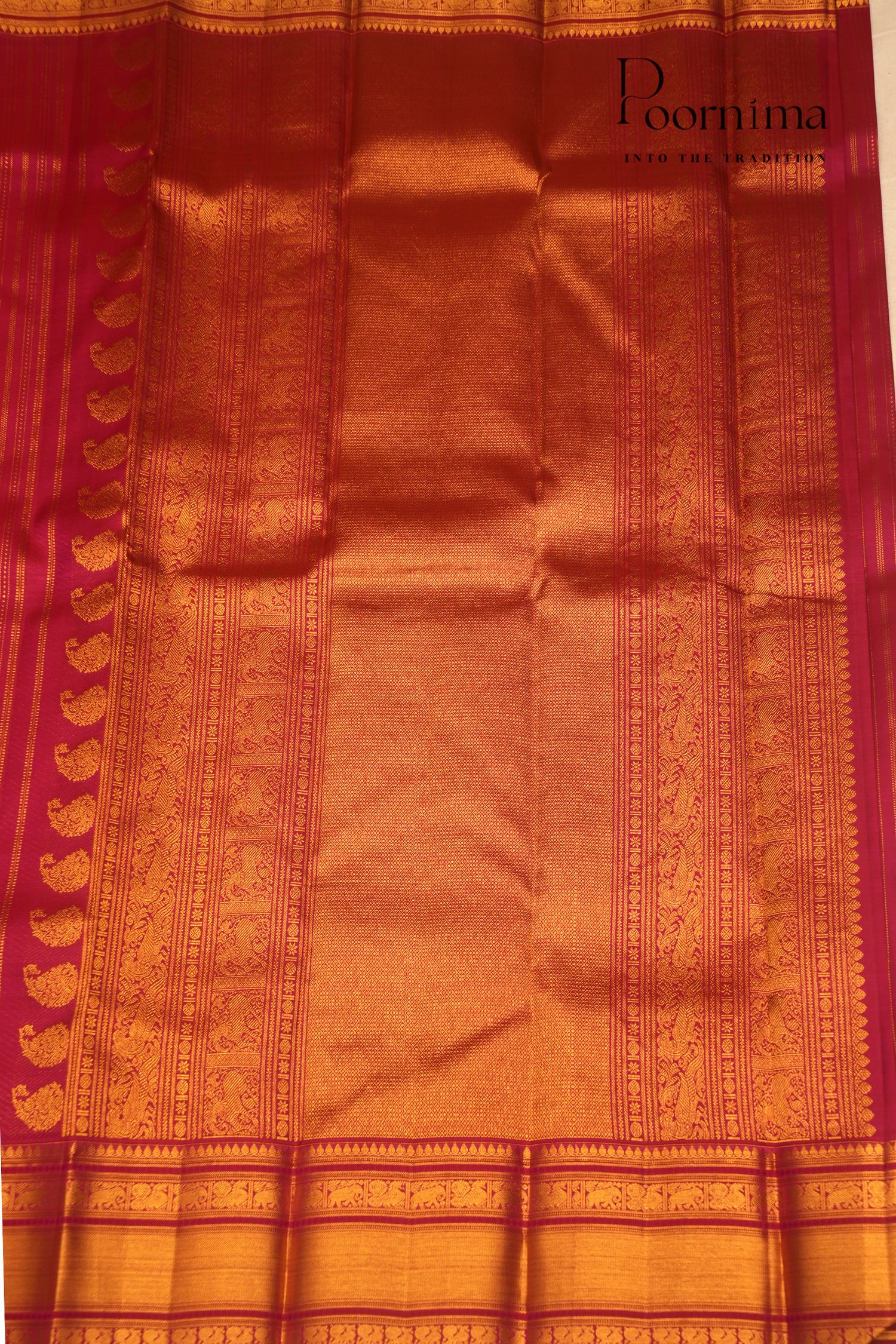 VINTAGE KANJEEVARAM- MAGENTA PINK