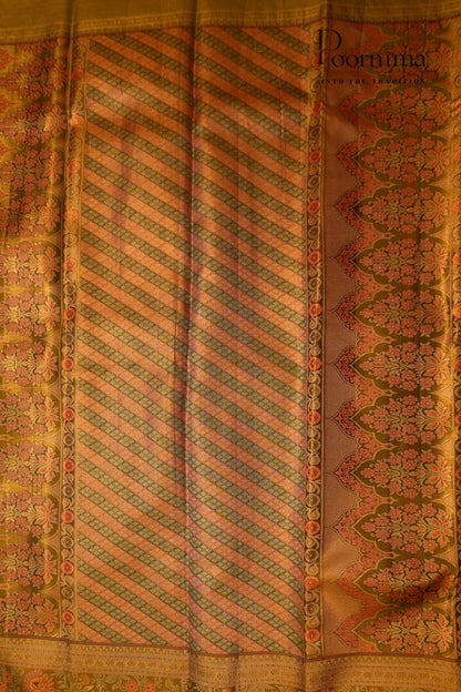 VINTAGE KANJEEVARAM- ORANGE