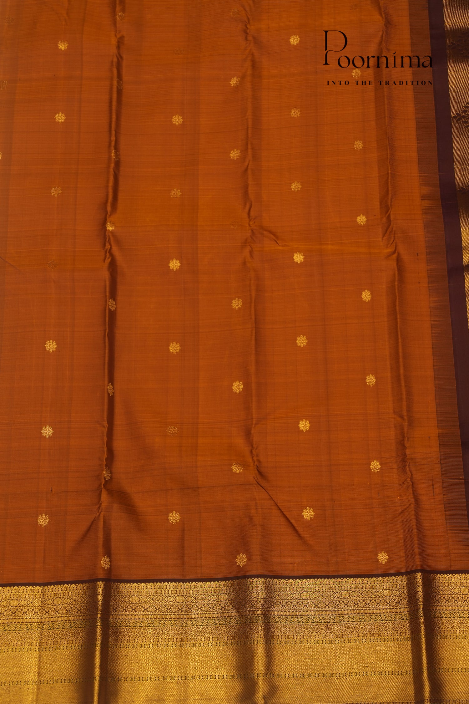 VINTAGE KANJEEVARAM- BROWN