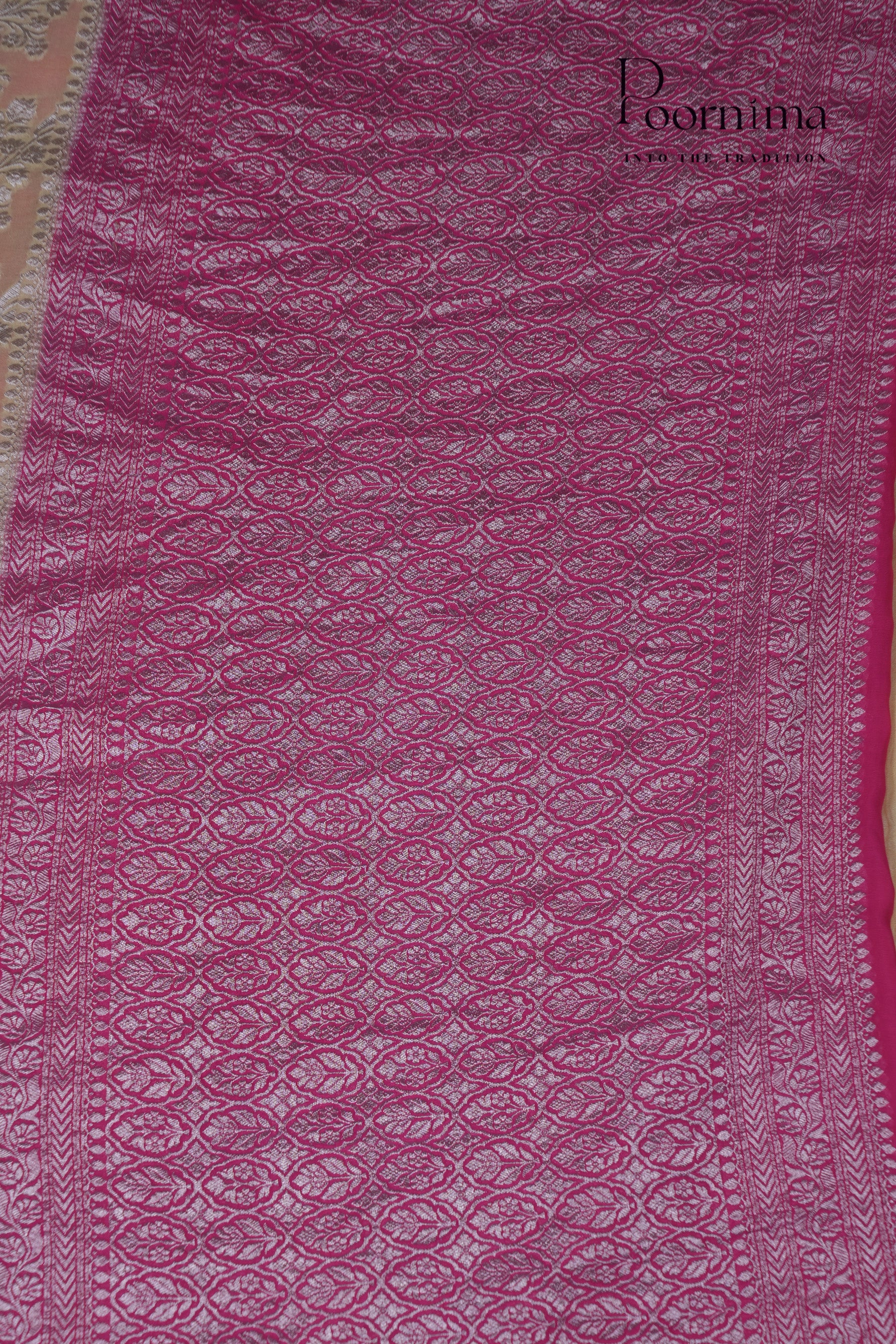 BENARASI SAREE- CREAM
