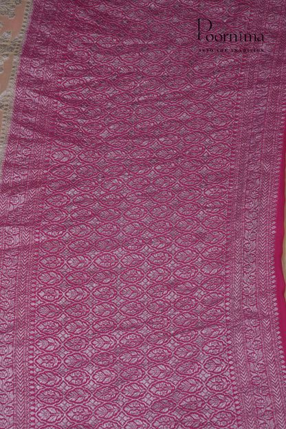 BENARASI SAREE- CREAM