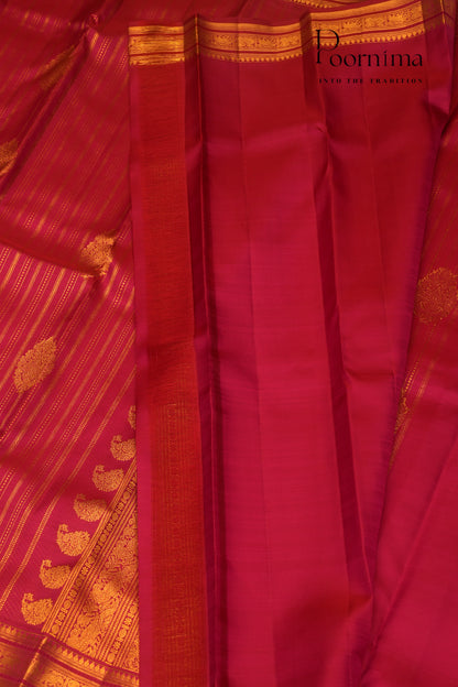 VINTAGE KANJEEVARAM- MAGENTA PINK