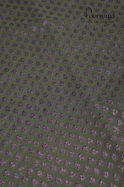 BENARASI GEORGETTE SAREE-GREEN