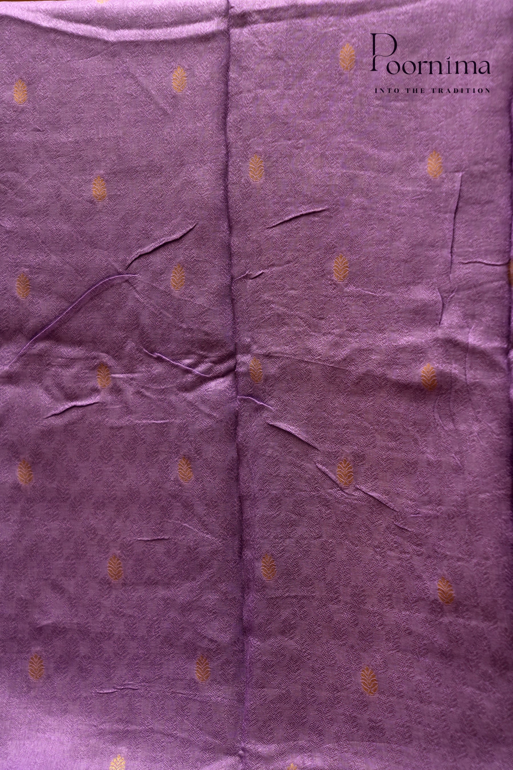 SEMI MYSORE SILK PRINTED SAREE-HALF WHITE