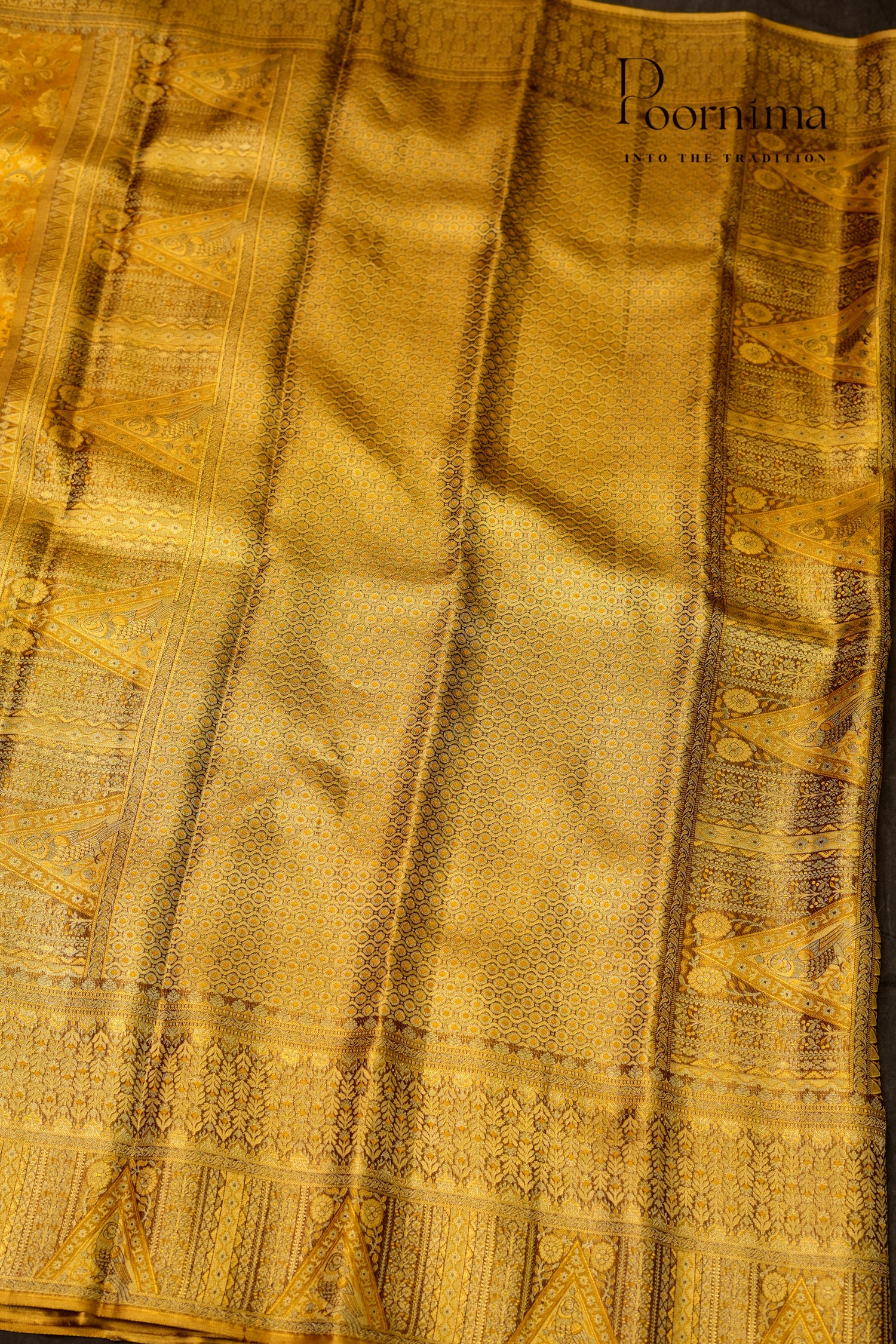 VINTAGE KANJEEVARAM- YELLOW