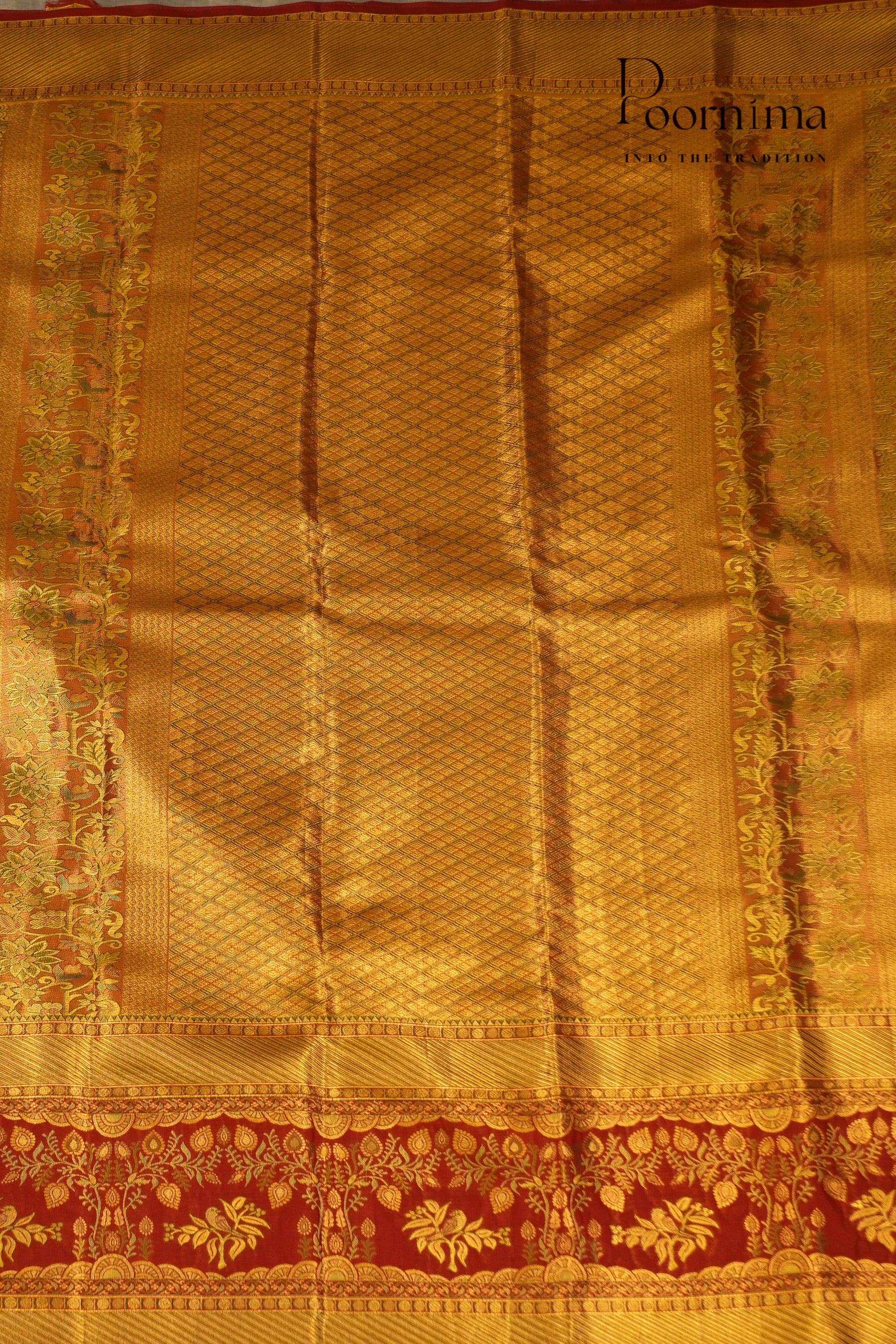 VINTAGE KANJEEVARAM- PISTA GREEN