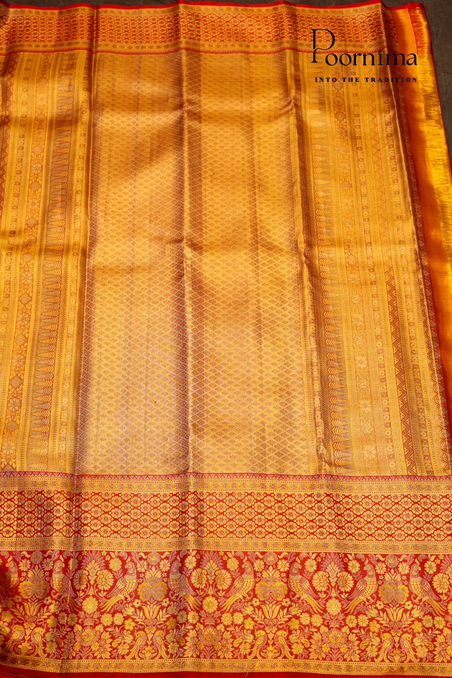 VINTAGE KANJEEVARAM-HAEVEST GOLD