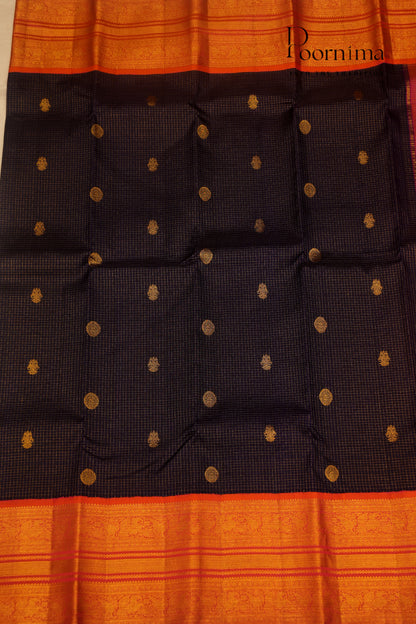 VINTAGE KANJEEVARAM- BLACK