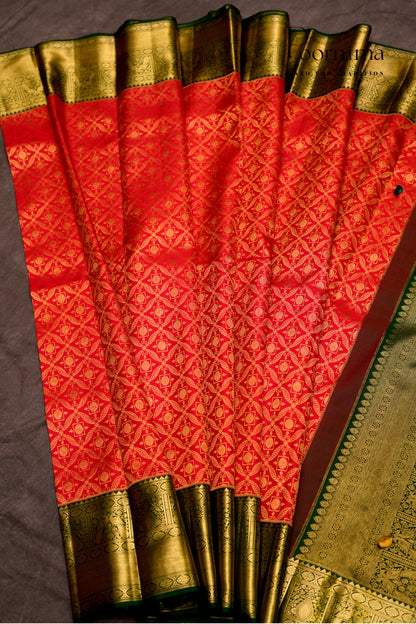 VINTAGE KANJEEVARAM- RED