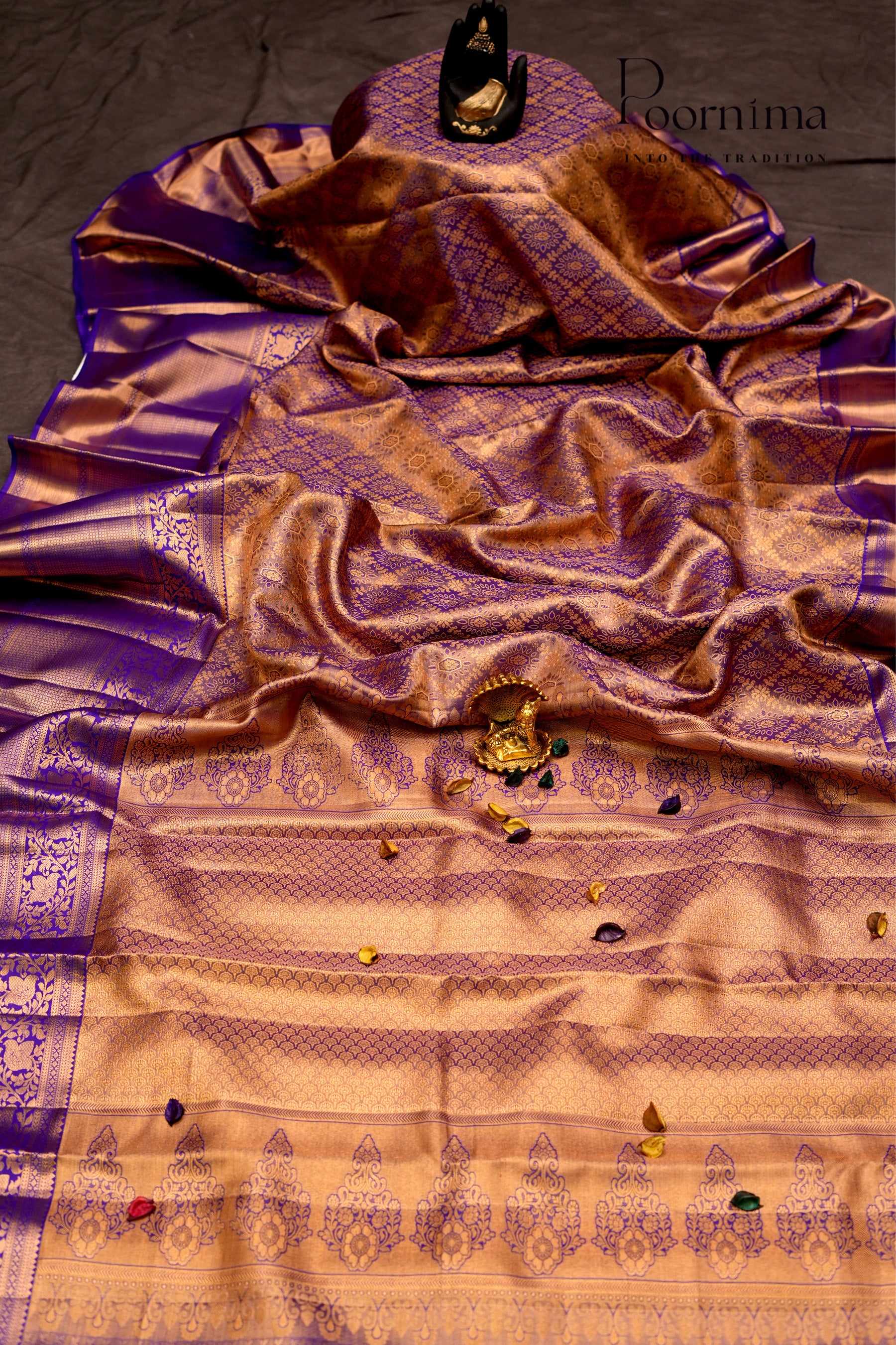 VINTAGE KANJEEVARAM- BLUE