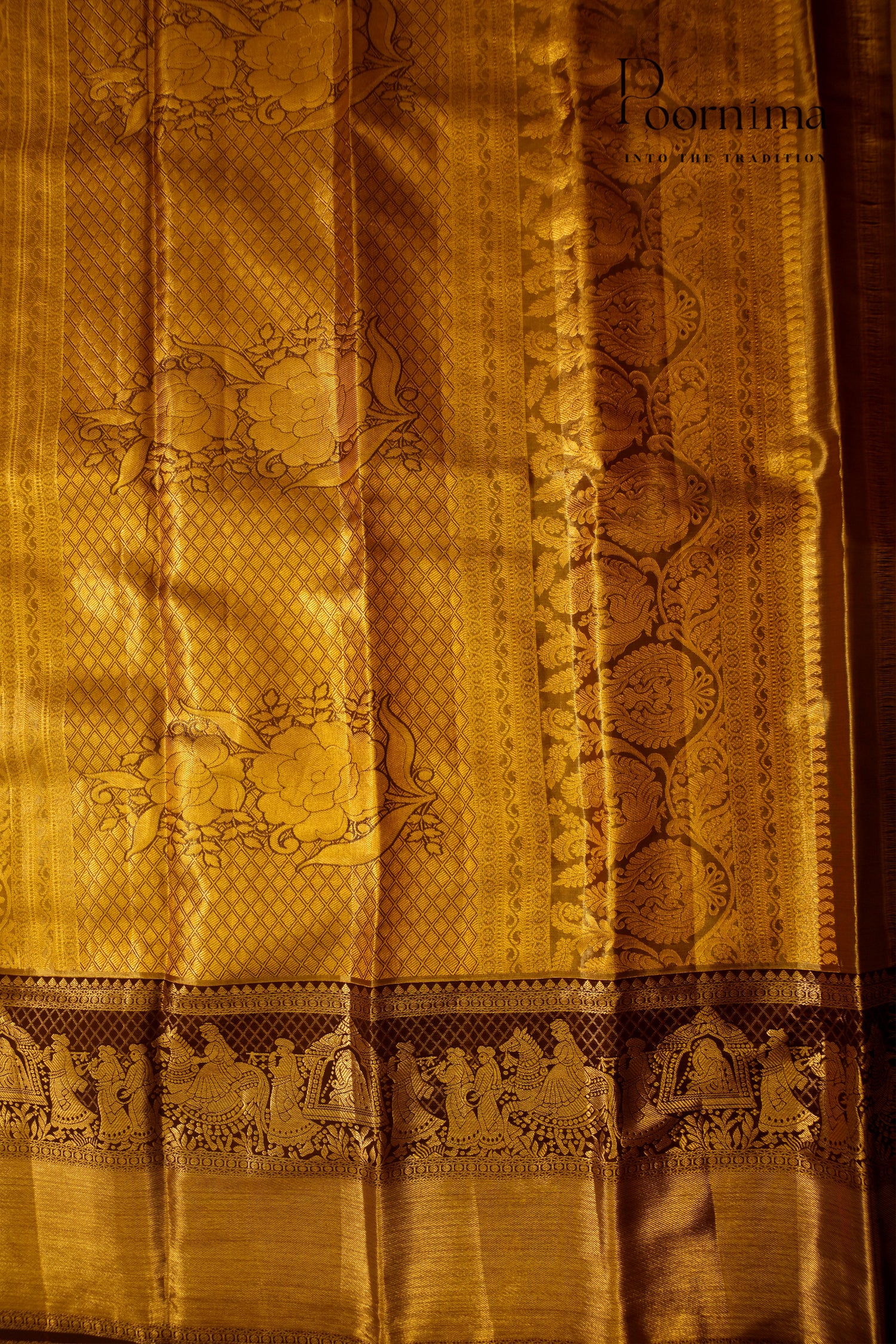 VINTAGE KANJEEVARAM- GOLD
