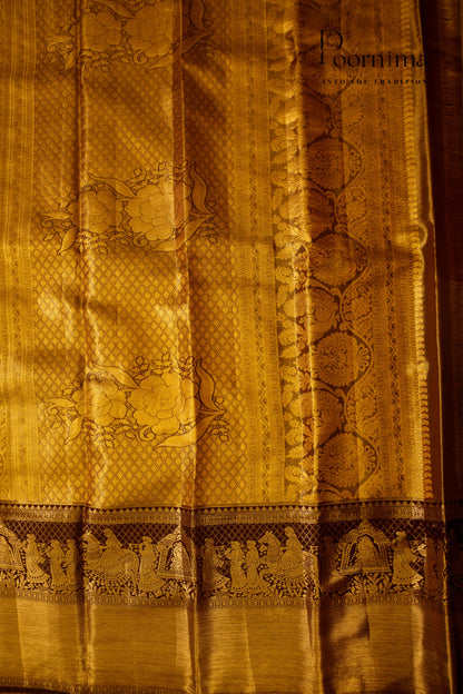 VINTAGE KANJEEVARAM- GOLD