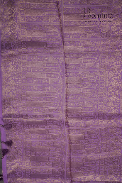 BENARASI FANCY SAREE- PURPLE