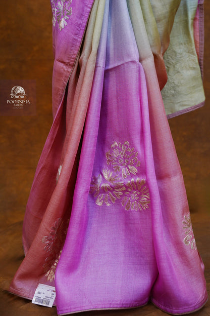 PURE TUSSAR SAREE