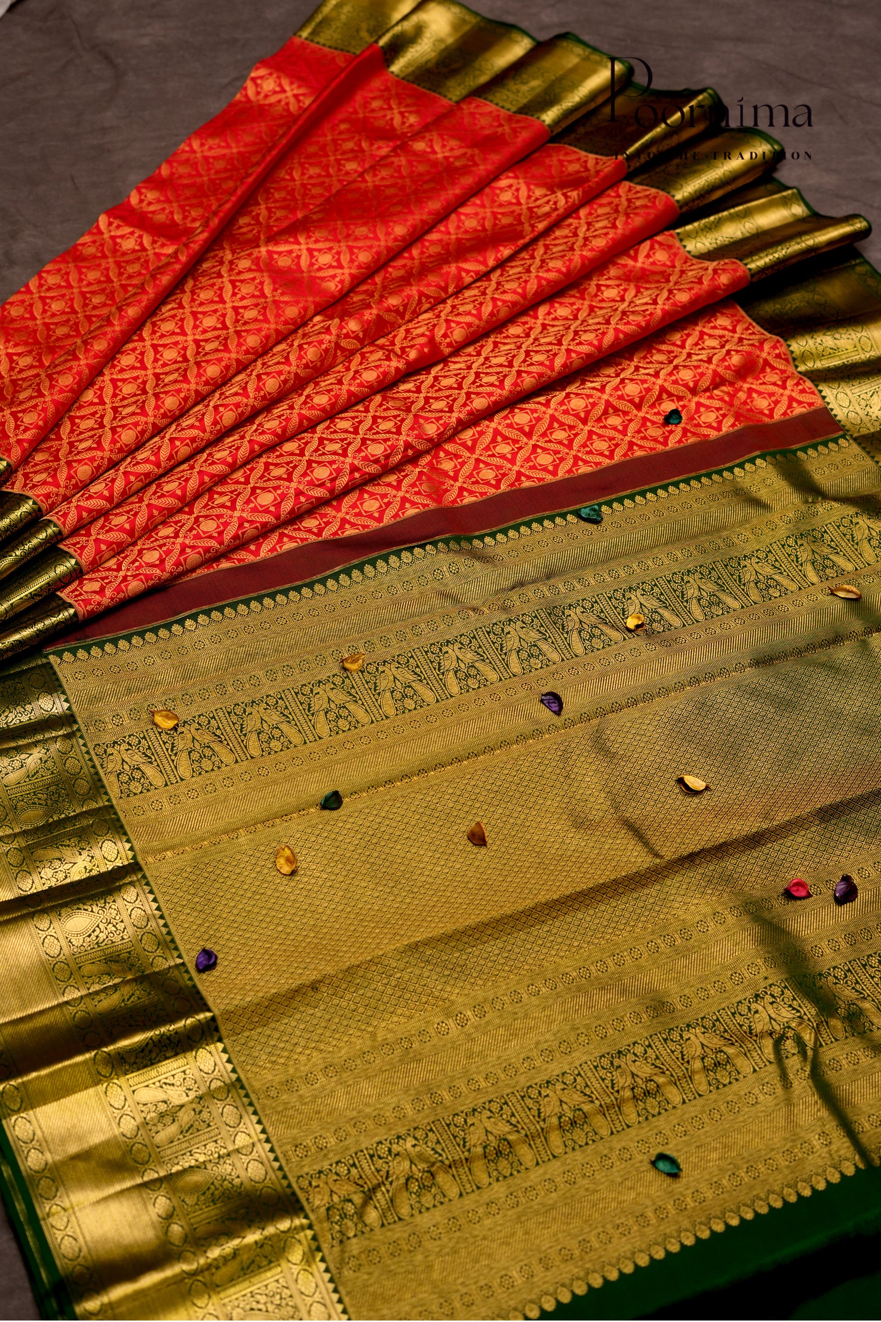 VINTAGE KANJEEVARAM- RED